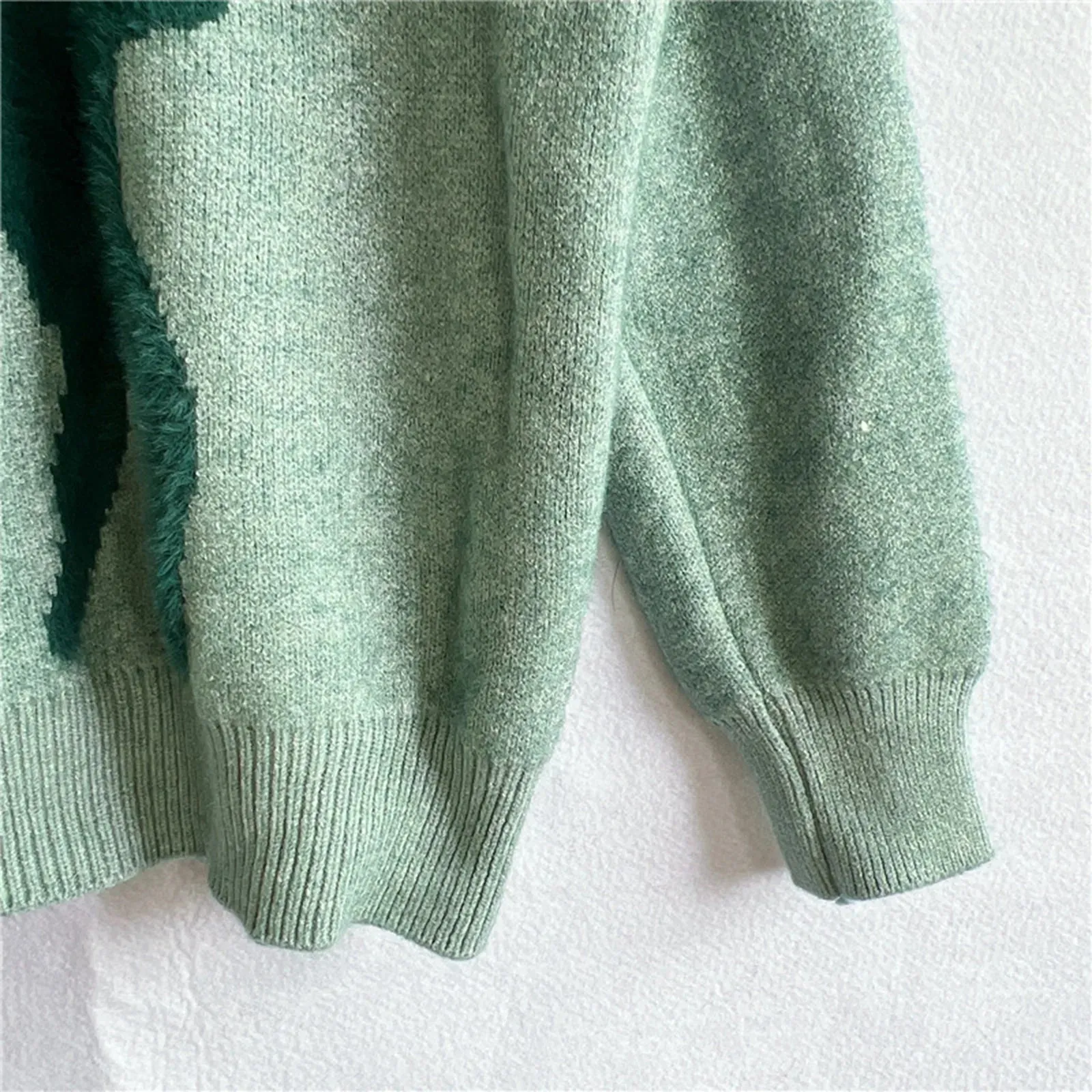 Wenkouban-Christmas Thanksgiving outfits_Warm Casual Pullover All Match Soft Knitted Christmas Sweater